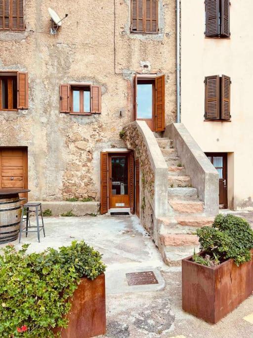 Charmant Petit Appartement Place De L Eglise Piana  Luaran gambar